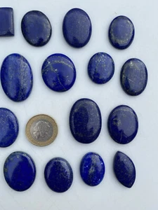 High Grade Lapis Lazuli Cabochon / Tumblestone AAA+ - Picture 1 of 8