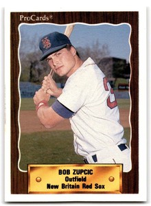 1990 CMC Bob Zupcic 880 New Britain Red Sox