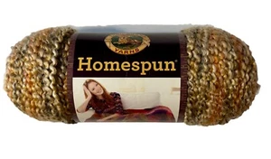(1) LION BRAND HOMESPUN YARN IN SIERRA DISCONTINUED #5 BULKY 185 YDS - Picture 1 of 1