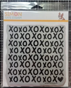 Simon Says Stamp XOXO Background Stamp New In Sealed Package - Picture 1 of 2