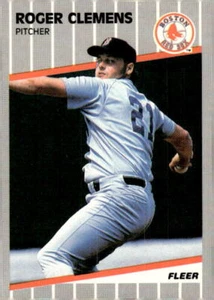 1989 Fleer #85 Roger Clemens - Picture 1 of 2