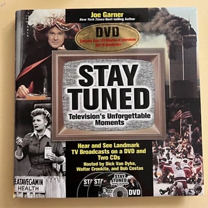 NEW TV's Unforgettable Moments "Stay Tuned" Hardcover Book Plus DVD & 2 CD’s - Picture 1 of 14