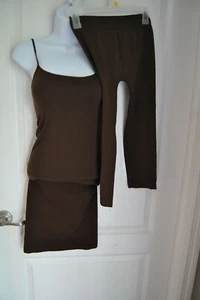 Youth/women's 3 piece set Brown in Color size PS by Niki Bike - Picture 1 of 12