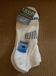 Izod Golf Sock White - Picture 1 of 2