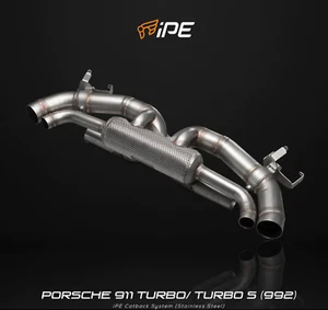 PORSCHE 911 Turbo / Turbo S (992) iPE Exhaust Valvetronic Muffler SS - Picture 1 of 2