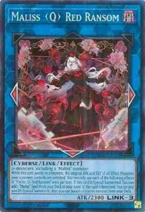 Yugioh CRBR-EN018 Maliss Q Red Ransom Collectors Rare 1st MINT - Bild 1 von 1