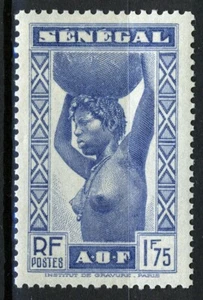 Senegal 1938, 1,75Fr Senegalesin MNH, YV 148 - Bild 1 von 1