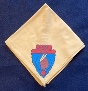Vintage B.S.A. Neckerchief                       “CAMP MOHICAN” ~ item D126 - Picture 1 of 6
