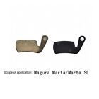 High Performance Brake Pads for Magura Marta / Marta SL Superior Quality 1 Pair