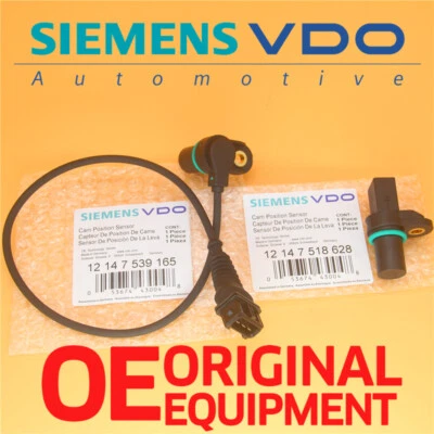 JUEGO DE 2 PIEZAS de sensor de posición del árbol de levas de una admisión y un escape para BMW 325Ci X5 Foto 1 de 4