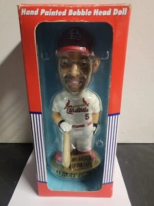 Albert Pujols 2001 Hand Painted Rookie Of The Year Bobblehead - Picture 1 of 19