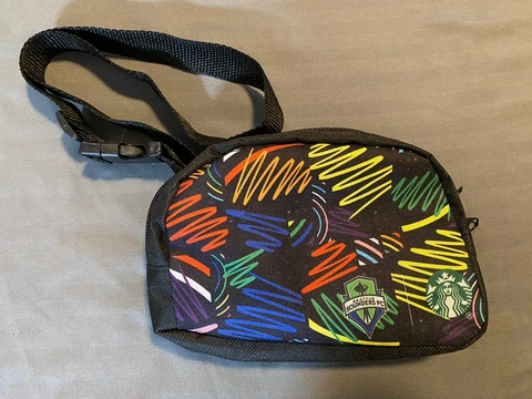 2023 SEATTLE SOUNDERS PRIDE SGA CROSS BODY BAG FANNY PACK SGA 6/24/23 STARBUCKS Cover