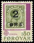 Faroe Islands 44 - Europa "Danish Surcharged Stamp" (Pa60272)