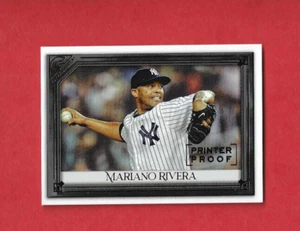 Topps Baseball 2021 Gallery Insert Printer Proof Mariano Rivera Karte Nr.102 - Bild 1 von 1