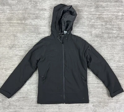 Snozu Jacket Womens Medium Black Full Zip Hooded Longsleeve - Image 1 of 4