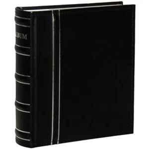 Kangaroo MarketingClassic Black holds 100 5" x 7" Album with Memo Space #20082 - Picture 1 of 1