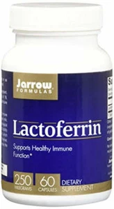 Jarrow Formulas Lactoferrin 250mg, 60 Caps - Picture 1 of 2