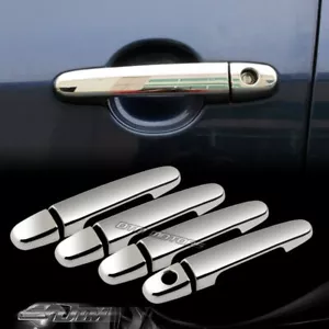 ABS espejo cromado manija de la puerta tapa kit para 2003-2011 Toyota Corolla / Rave4 - Imagen 1 de 3