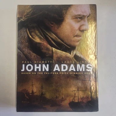 John Adams Mini-Series 2008 HBO 7-Part, 3-Disc DVD Box Set, Paul Giamatti - Image 1 of 4