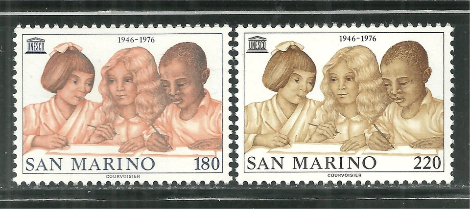 SAN MARINO 893-94 MNH UNESCO 30TH ANNIVERSARY - image 1 of 1