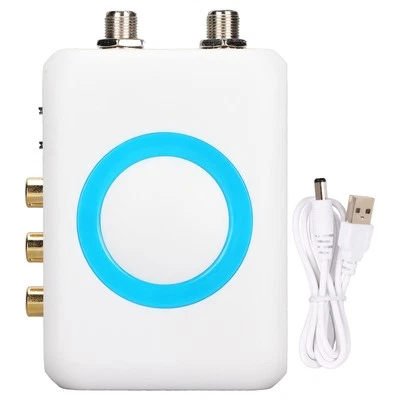 Plug And Play RF Modulator VHF AV Demodulator NTSC PAL Output HD - Image 1 of 4