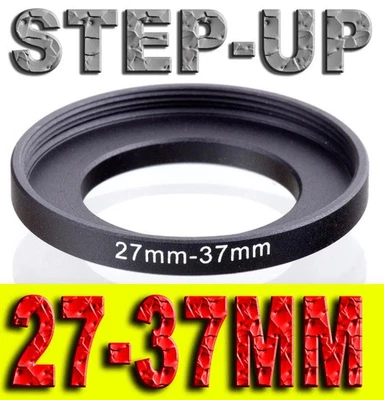 from EU⭐ Century Optics 27mm-37mm Step-Up filter-ring adapter, Black alloy - Image 1 of 2