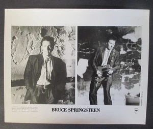 Bruce Springsteen black & white 8 X 10 glossy promo photo ORIGINAL 1987 ! - Picture 1 of 1