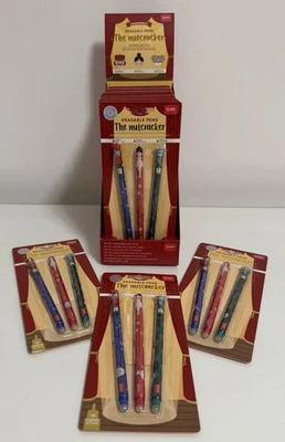 Legami Gel Pen Set „The Nutcracker“ 3 Stifte, Radierbar, Weihnachtsedition Neu - Bild 1 von 2