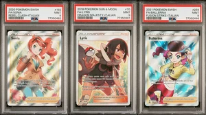 Sonia 192, Lyris 070, Ballerina 259 Trio PSA 9 in Lingua Italiana - Mint ITA - Foto 1 di 2