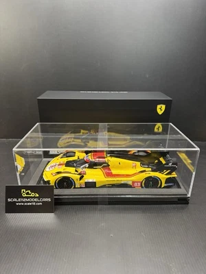Ferrari 499P AF Corse #83 Le Mans 2025 Winner w/ Display Case 1/18 Looksmart - Image 1 of 4