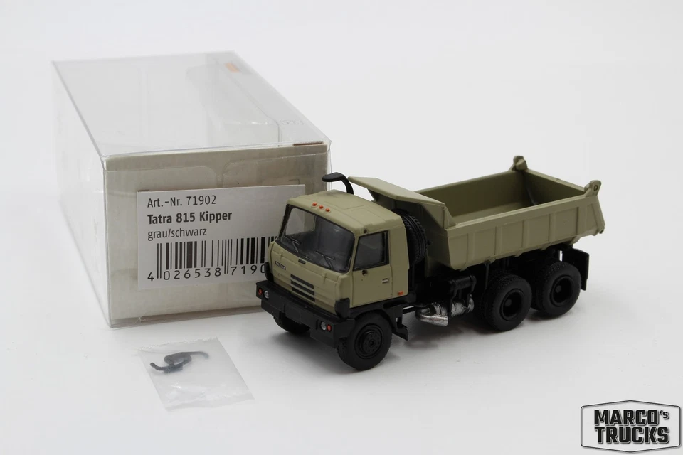 Brekina Tatra 815 Tipper, grey/black    No. 71902 1:87 /BRN1469 - Image 1 of 1