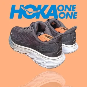 Hoka One One Arahi 6 schwarz/weiß Laufschuhe Damengröße US 8D GUTER ZUSTAND - Bild 1 von 11
