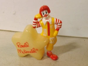Figura de PVC de colección McDonalds Ronald McDonald Brilla en la oscuridad Star 1988 - Imagen 1 de 6