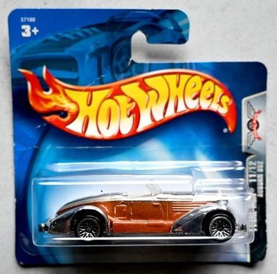 Hot Wheels, AUBURN 852,Final Run, zweifarbig kupfer/silbermetallic, OVP - Bild 1 von 2