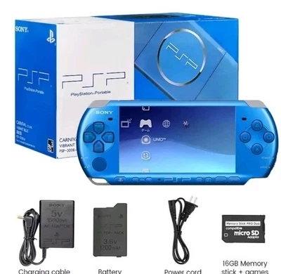 Limited Edition SONY PlayStation Over 100 Games  Portable PSP-3006 (ORIGINAL)  - Image 1 of 2