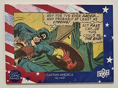 MARVEL COMIC CUT - 2016 - CAPTAIN AMERICA - CA147 - 51/60 - CAPTAIN AMERICA #147 - Image 1 of 4
