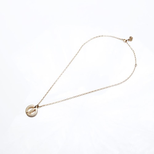 Collana Christian Dior vintage logo cd oro WS10134