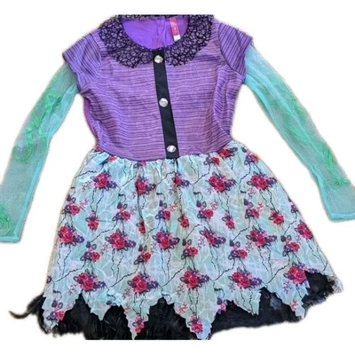 Vestido Disfraz Monster High Pantano Miel Niñas L 10 12 Halloween Foto 1 de 4