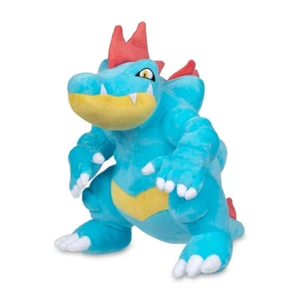 Feraligatr Poke Plüschtier Pokemon Scharlachrot und Violett Offiziell Nintendo Switch Neu - Bild 1 von 4