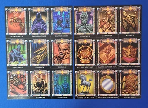 Juego de (18) cartas de tesoros y criaturas - Earthdawn Parlainth: The Forgotten City - Imagen 1 de 2
