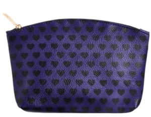 Bolso Ipsy Glam Noviembre 2018 Azul con Corazones Negros - Imagen 1 de 2