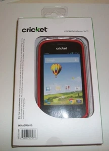 CRICKET VERTRAUEN GEL HANDYHÜLLE PASSEND FÜR ZTE PRELUDE 2 ROT UND SCHWARZ - Bild 1 von 2