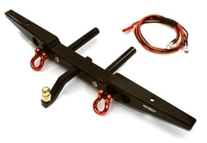 Realistic Metal Rear Bumper for 1/10 Axial SCX-10 & SCX10 II w/ 43mm Mount - Picture 1 of 1