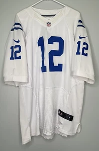 Nike NFL Indianapolis Colts Andrew Luck #12 Jersey On Field Size 52 Stitched - Picture 1 of 7