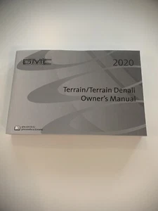 2020 GMC TERRAIN/TERRAIN DENALI FACTORY OWNERS MANUAL ALL MODELS OEM - Picture 1 of 2