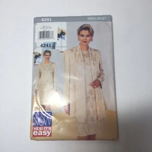 Chaqueta y vestido See & Sew 4241 talla 20-24 Misses' - Imagen 1 de 3