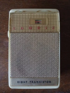 Candle PTR-85c Transistor Radio, working, one chip - Picture 1 of 3