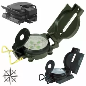 Tracking and Marching Compass COMPASS Metal Housing Survival Outdoor Camping Compass - Picture 1 of 7