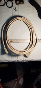 Genuine DEC AUI Cable BNE3H-05 5 meter molded Male to Female 15-pin - Afbeelding 1 van 4