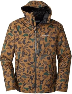 NEW - Eddie Bauer Men's Powder Search Insulated Waterproof Ski Jacket - CAMO NWT - Picture 1 of 11